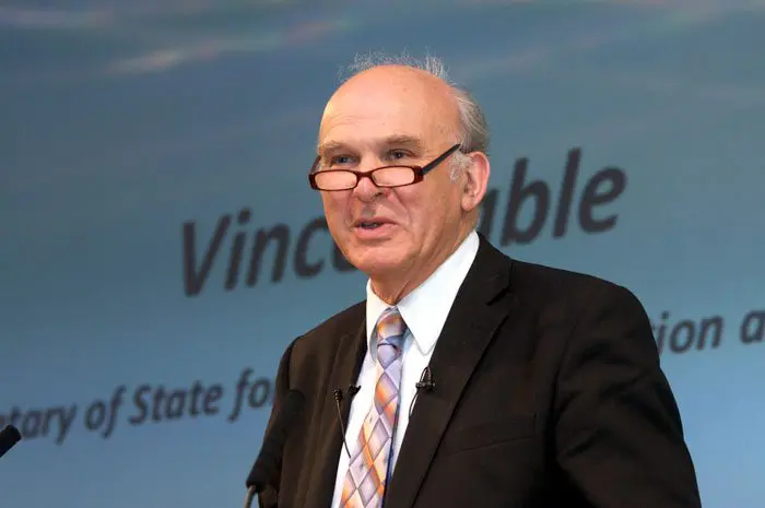 Vince Cable business secretary