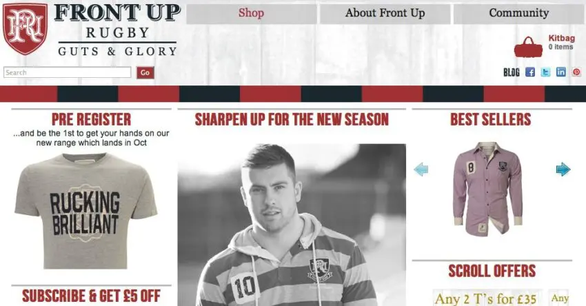 front-up