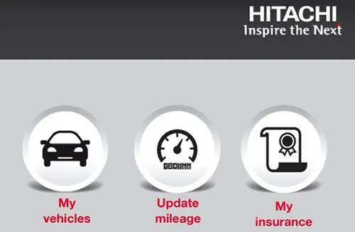 Hitachi Capital app – Grey fleet app