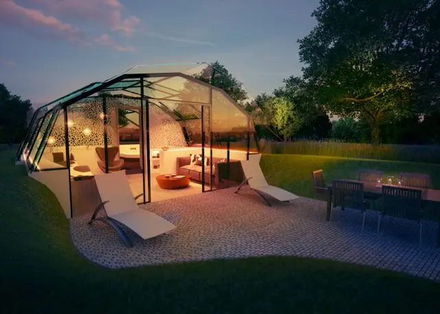 7 Photon Space (outside at sunset) lg
