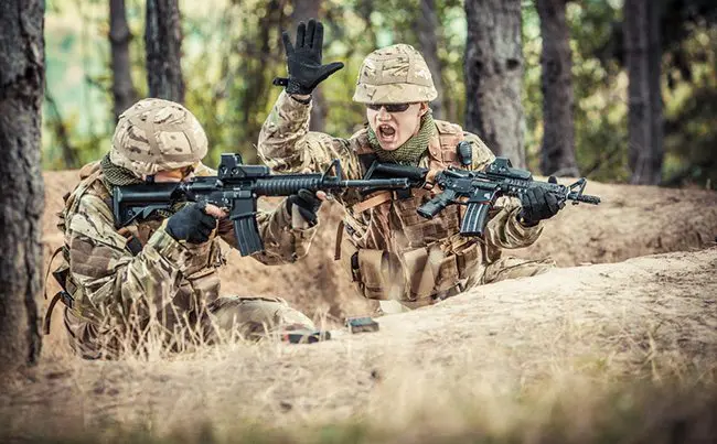soldiers