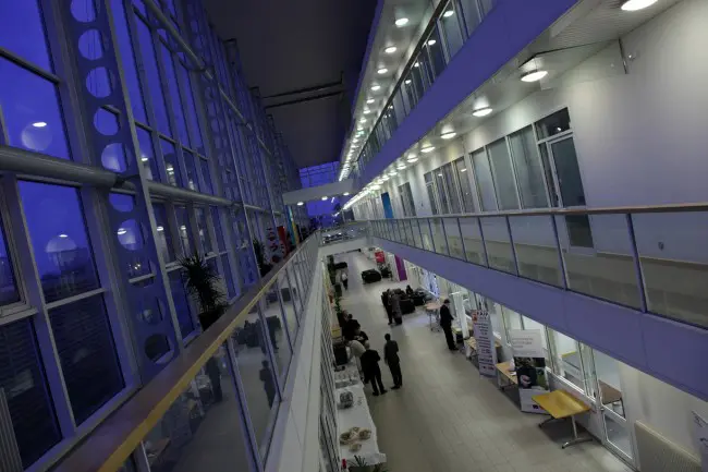 Faraday Wharf internal, Innovation Birmingham Campus