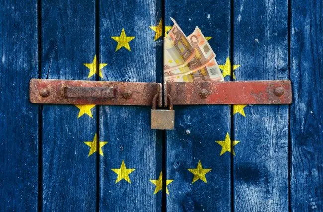 European banks sitting on a mountain of bad debt
