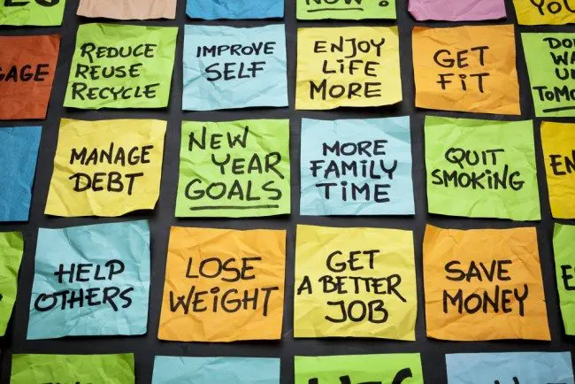 New year resolutions