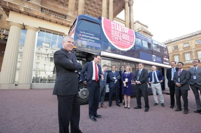 startup britain bus