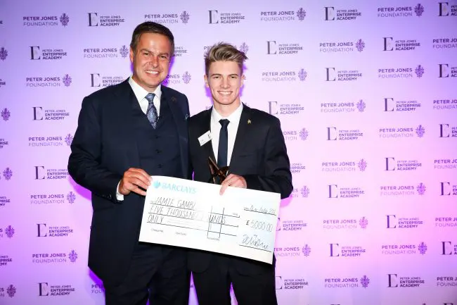 Jamie Gamble Entrepreneur of the Year (1)