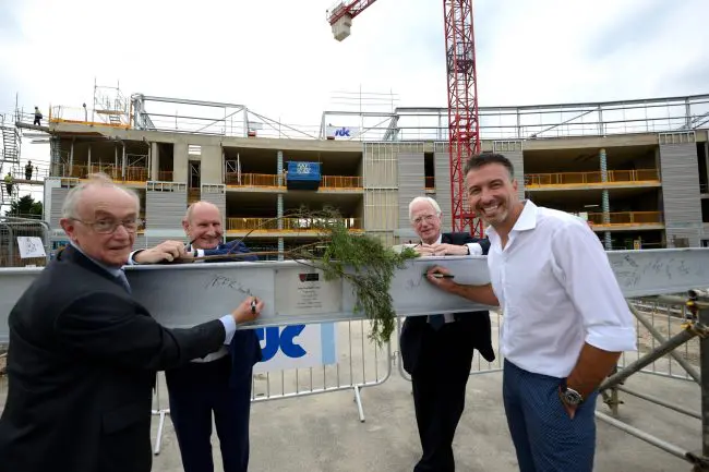 John Bradfield Centre Topping Out