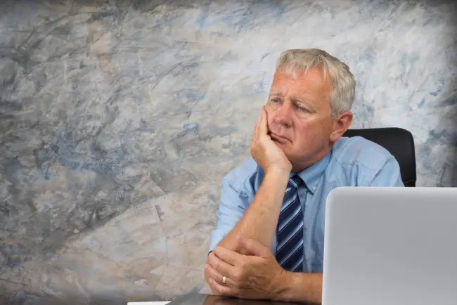 elder businessman