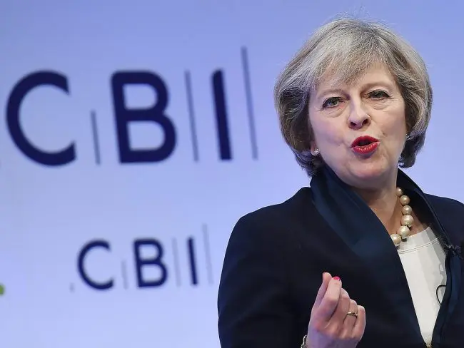 theresa may