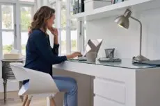 working from home