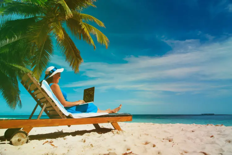 sunny vacation