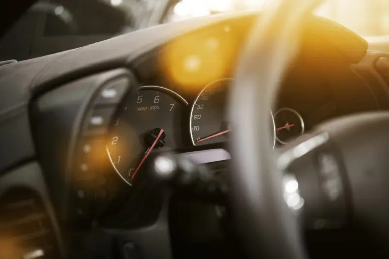 car dashboard
