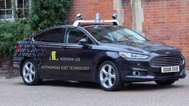 Addison Lee self drive car
