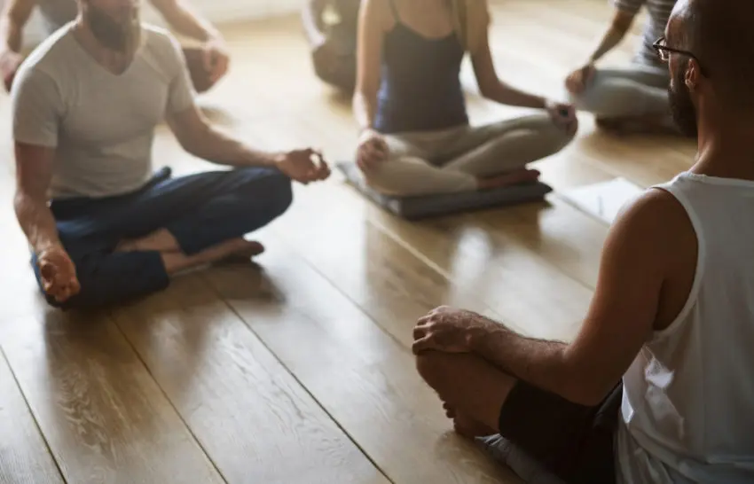 yoga to destress