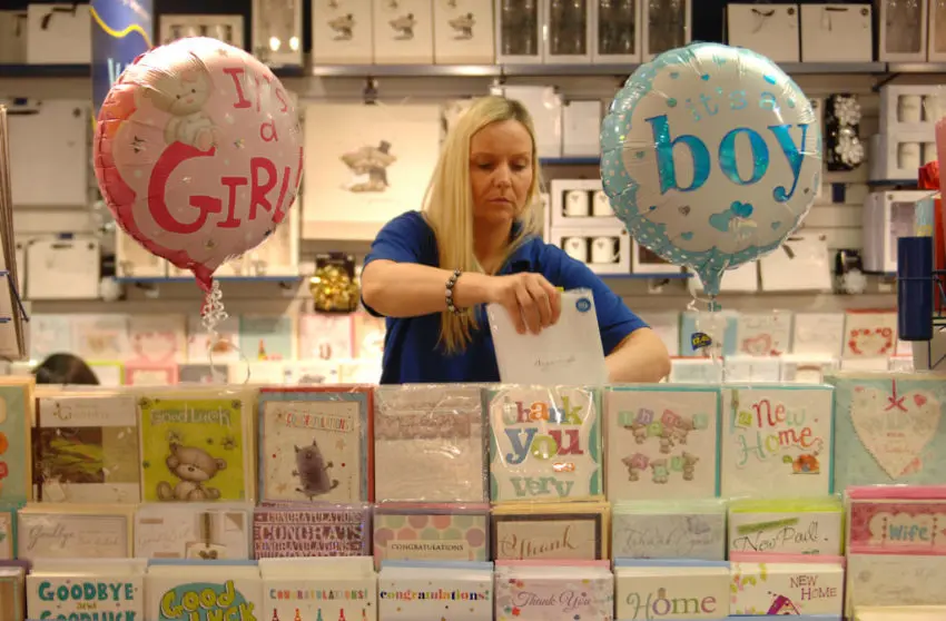 Card factory sales