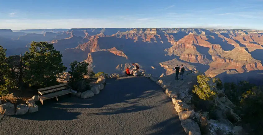 Grand Canyon National Park - View from Powell Point in the South