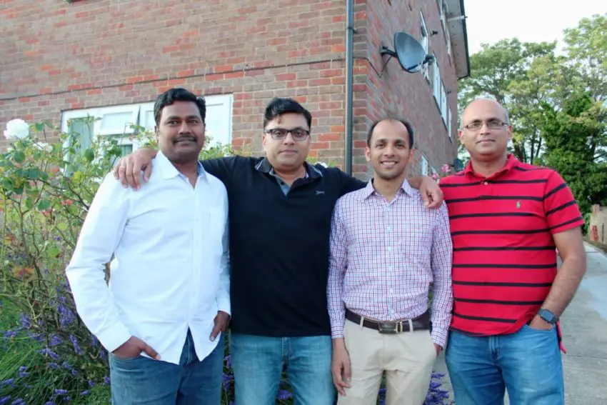 Code Ninjas Harrow & Pinner - (L-R) Srinivasa, Prasad, Sridhar & Sharath