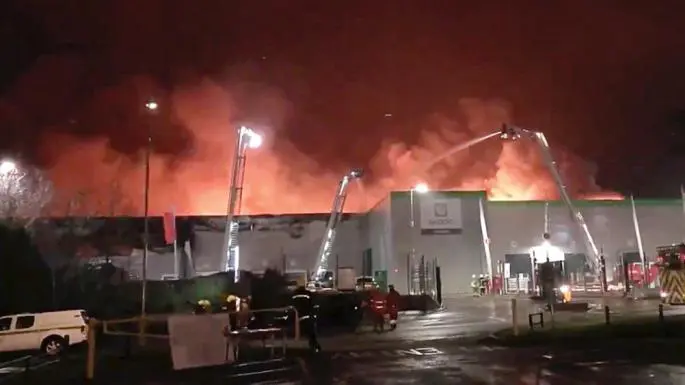 Ocado Fire