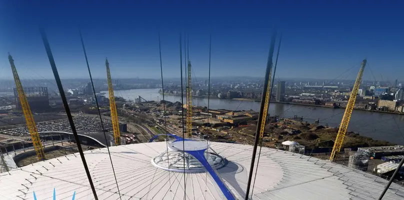 Walking over the 02