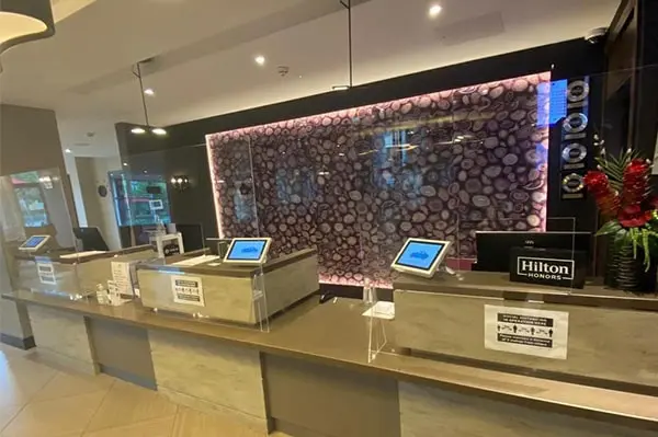 perspex protection screen