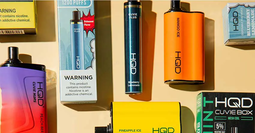 HQD Tech Vape devices come with durable, rechargeable batteries and waterproof construction. These vapes are also disposable, a bonus for anyone who smokes regularly.
