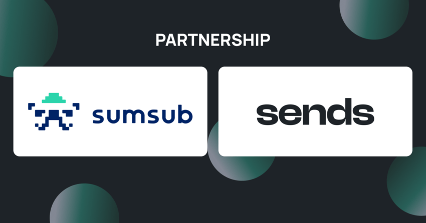 Electronic Money Institution Sends now partners with Sumsub, the leading verification platform for monitoring fraud. This cooperation reduces fraud and verification hurdles and makes Sends secure and stress-free for clients.
