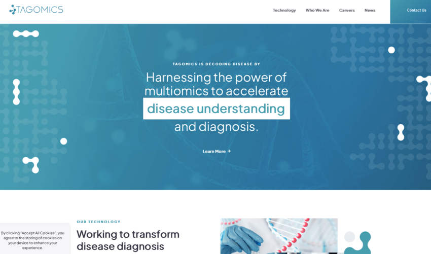 Tagomics, a trailblazing developer of a state-of-the-art platform for comprehensive disease insight and diagnosis, has announced a successful £6.7 million funding round.