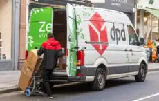 Delivery company DPD is facing potential disruption after hundreds of drivers began three days of action in protest at cuts to their pay for delivering small parcels.