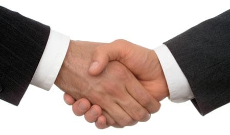 business handshake