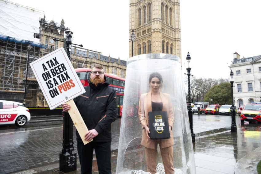 Candice Brown - Long Live The Local Protest, Westminster, London