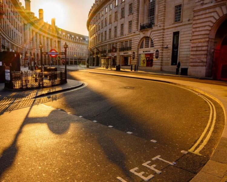 Empty London