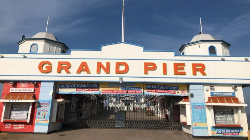 Weston super mare pier