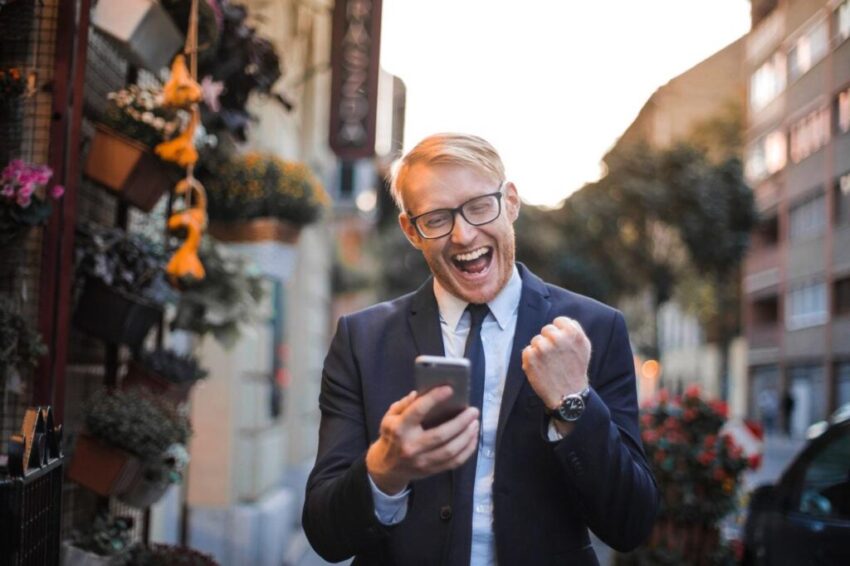 happy man
