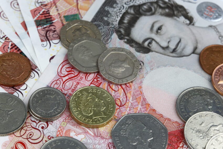 Money british pounds