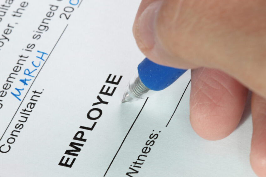 Employee contract