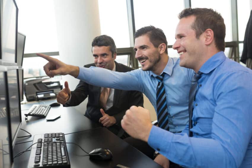 happy investor