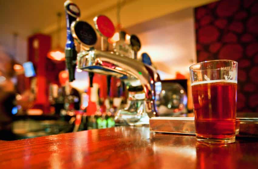 empty pub