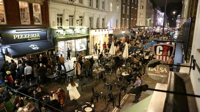 London lockdown
