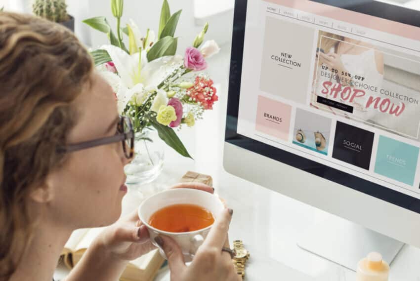 Women Shopping Online
