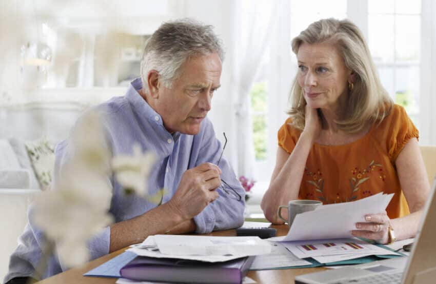 worried over debts