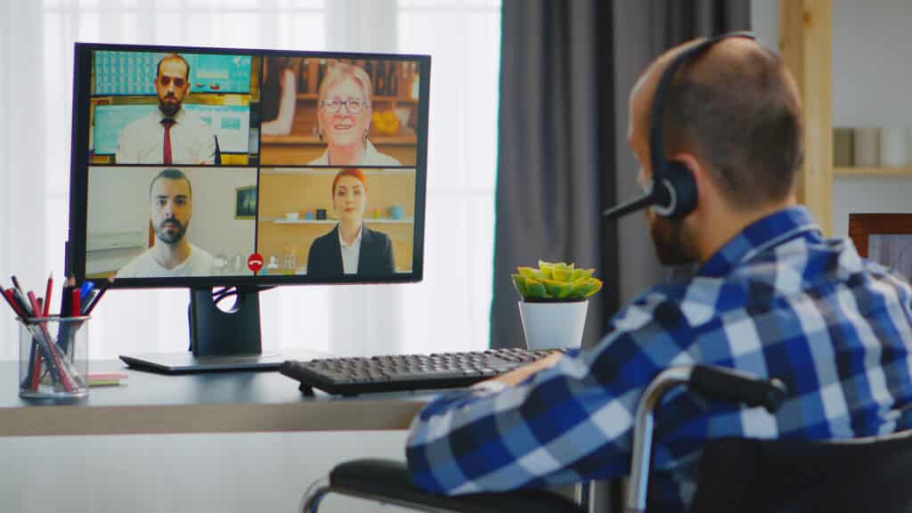 Disability working from home