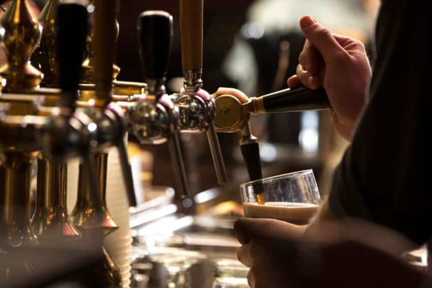 pub wasted beer