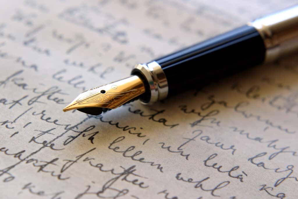 Hand writing