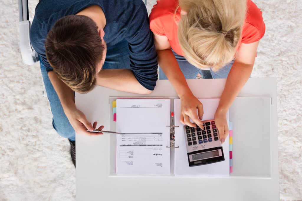 Couple budgeting