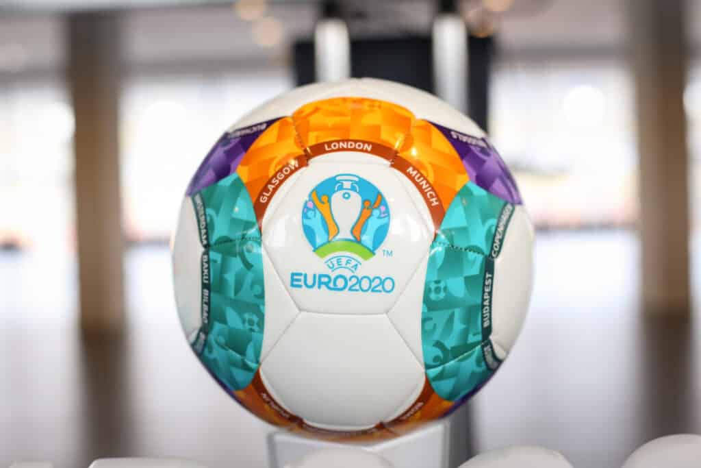 Bucharest,,Romania,-,January,29,,2019:,The,2020,Uefa,European