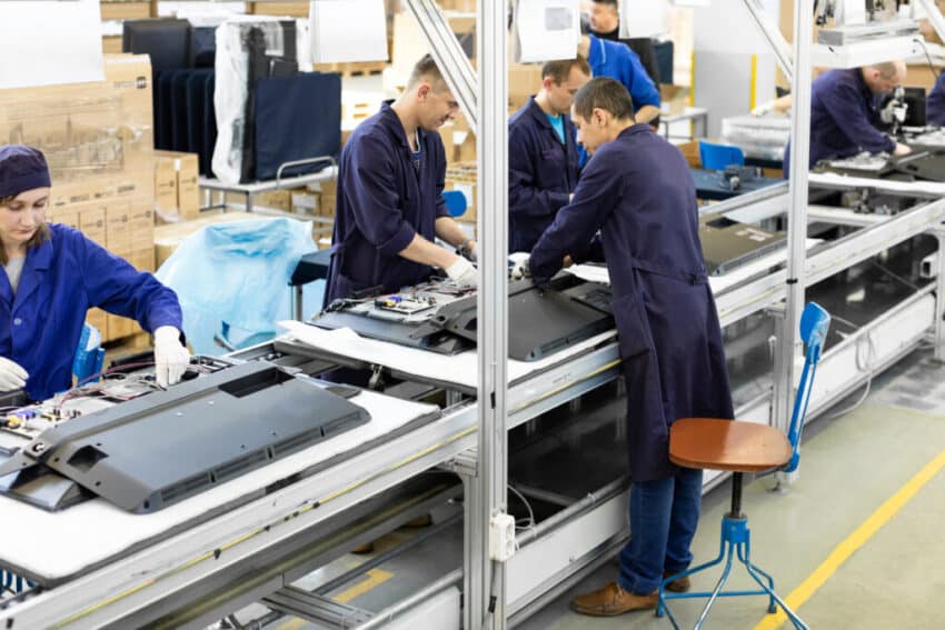 Factory output