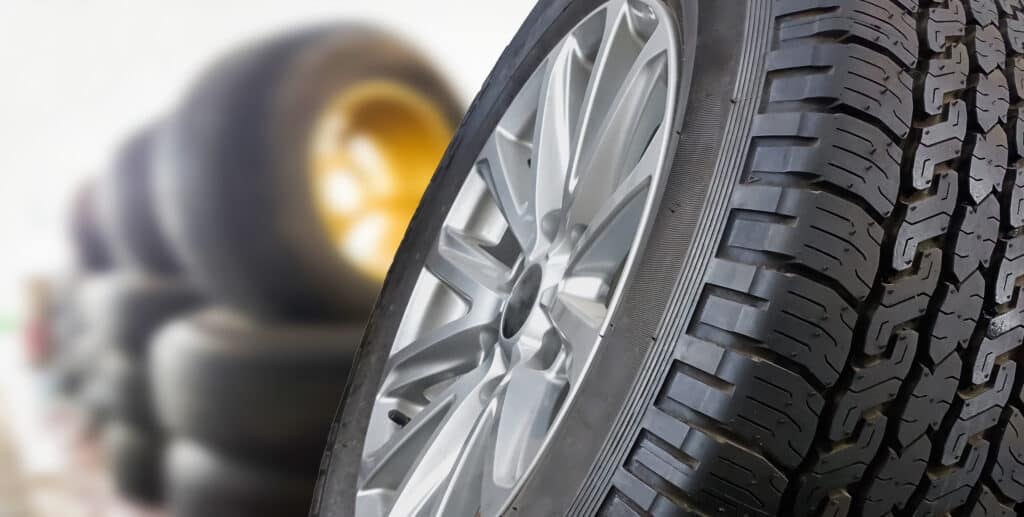 Tires,Showing,For,Sell,Or,Fix,In,The,Shop