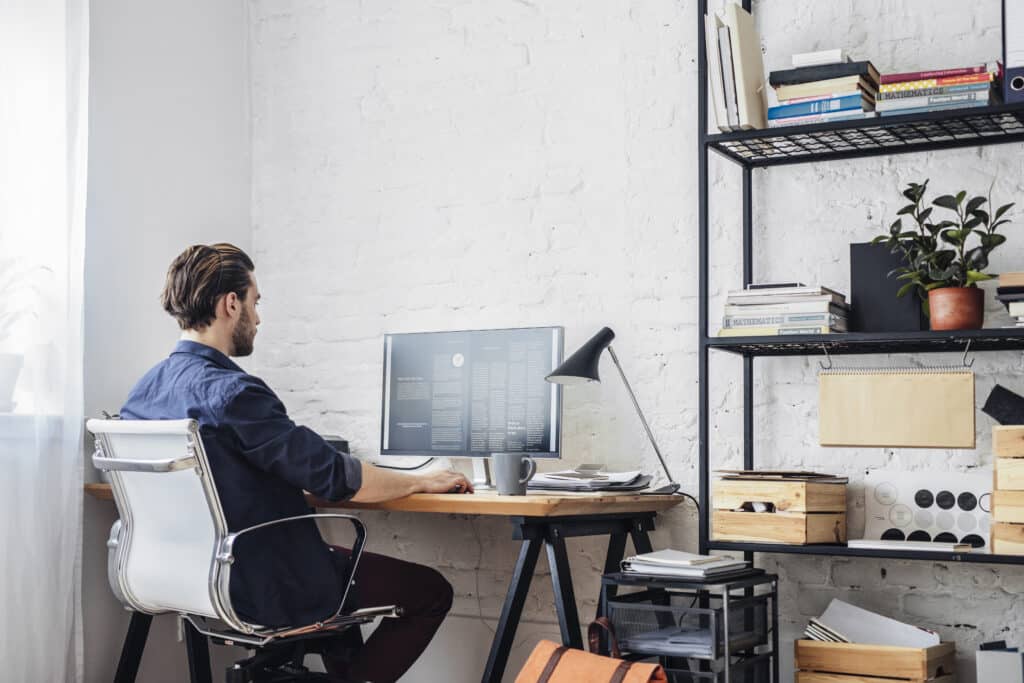 Young,Man,Working,On,His,Computer