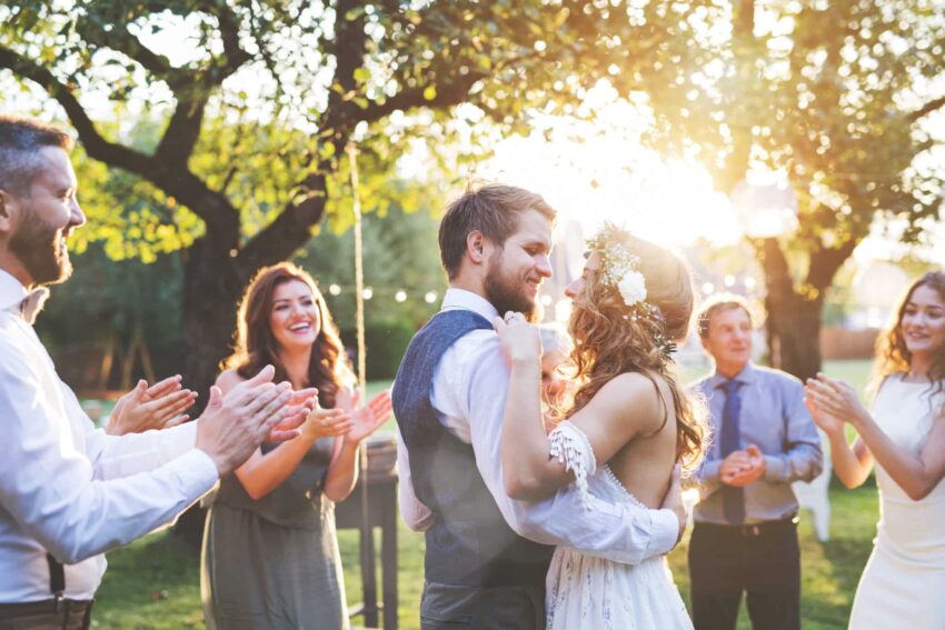 open air wedding