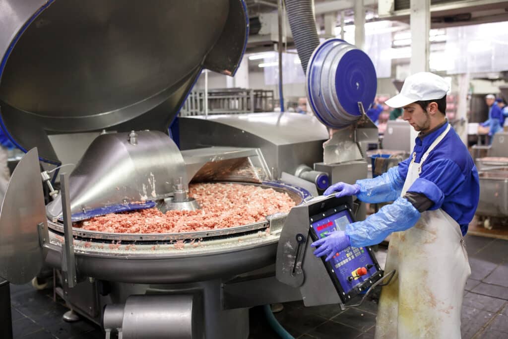 The,Meat,In,The,Grinder.,The,Meat,Industry.
